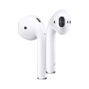 Apple AirPods(2nd gen) with Charging Case Bluetooth Headset with Mic(White, True Wireless)