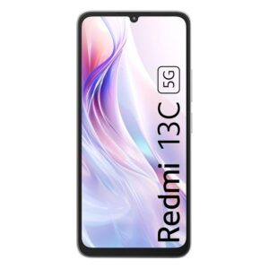 REDMI 13c 5G (Starlite Silver, 128 GB)(4 GB RAM)
