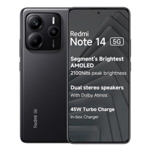 REDMI Note 14 5G (Titan Black, 256 GB)(8 GB RAM)